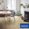 Ламинат Quick step Classic Дуб бежевый рустикальный 32кл. Фаска:нет зам.Uniclic