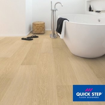 Ламинат Quick step Impressive Ultra Доска белого дуба лакированная 33кл. Фаска:4V зам.Uniclick