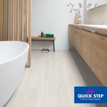 Ламинат Quick step Eligna Дуб итальянский светло-серый 32кл. Фаска:нет зам.Uniclic