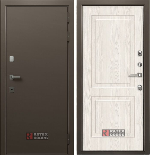 Дверь входная RATEX T2 BROWN