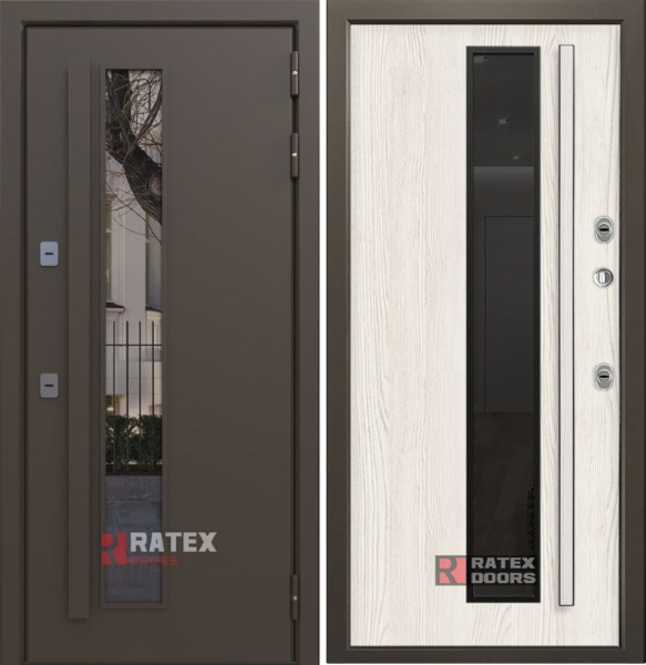 Дверь входная RATEX T4 BROWN